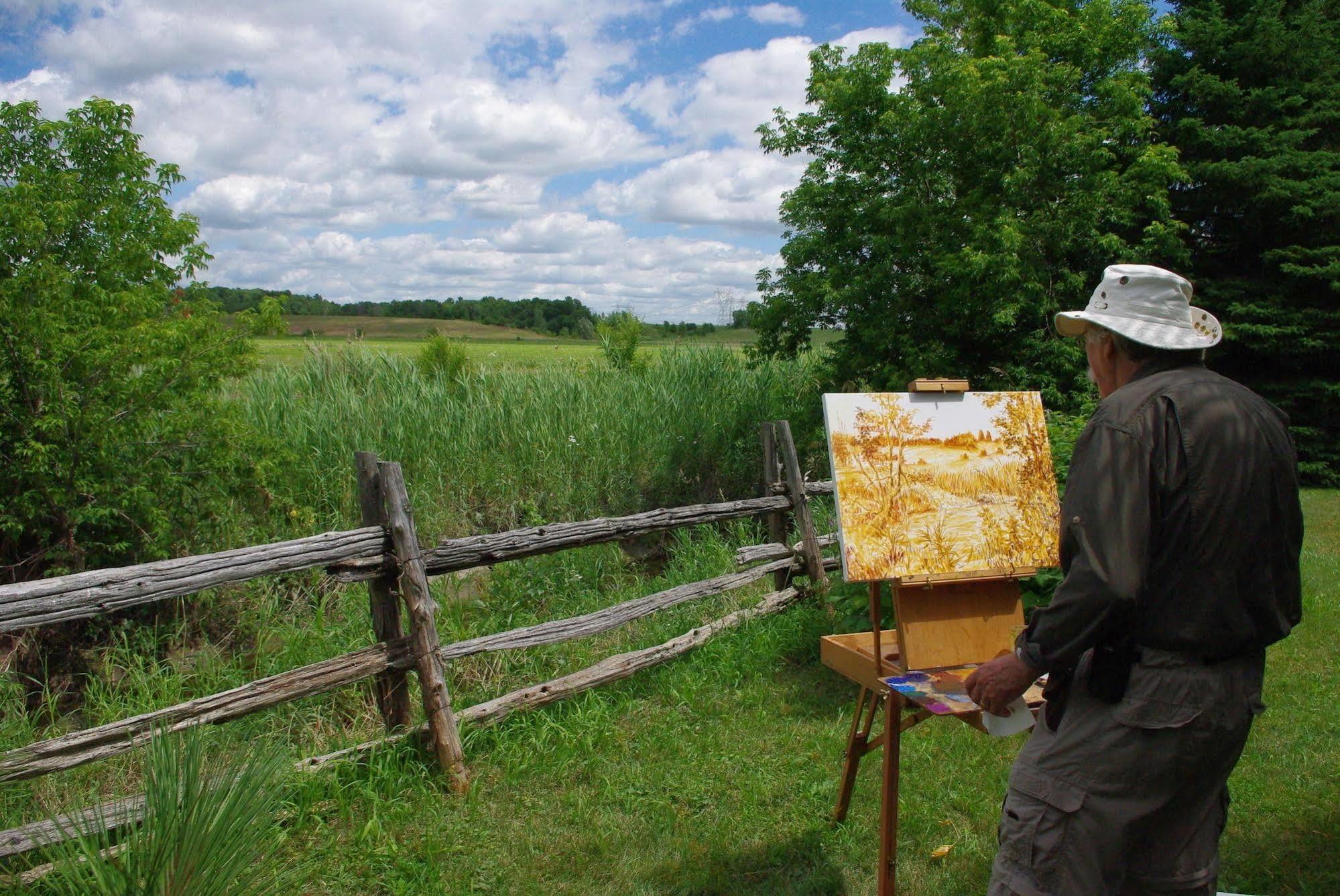 Atelier Galerie Anne Drouin Peinture&Pension Sainte-Julie Exterior foto