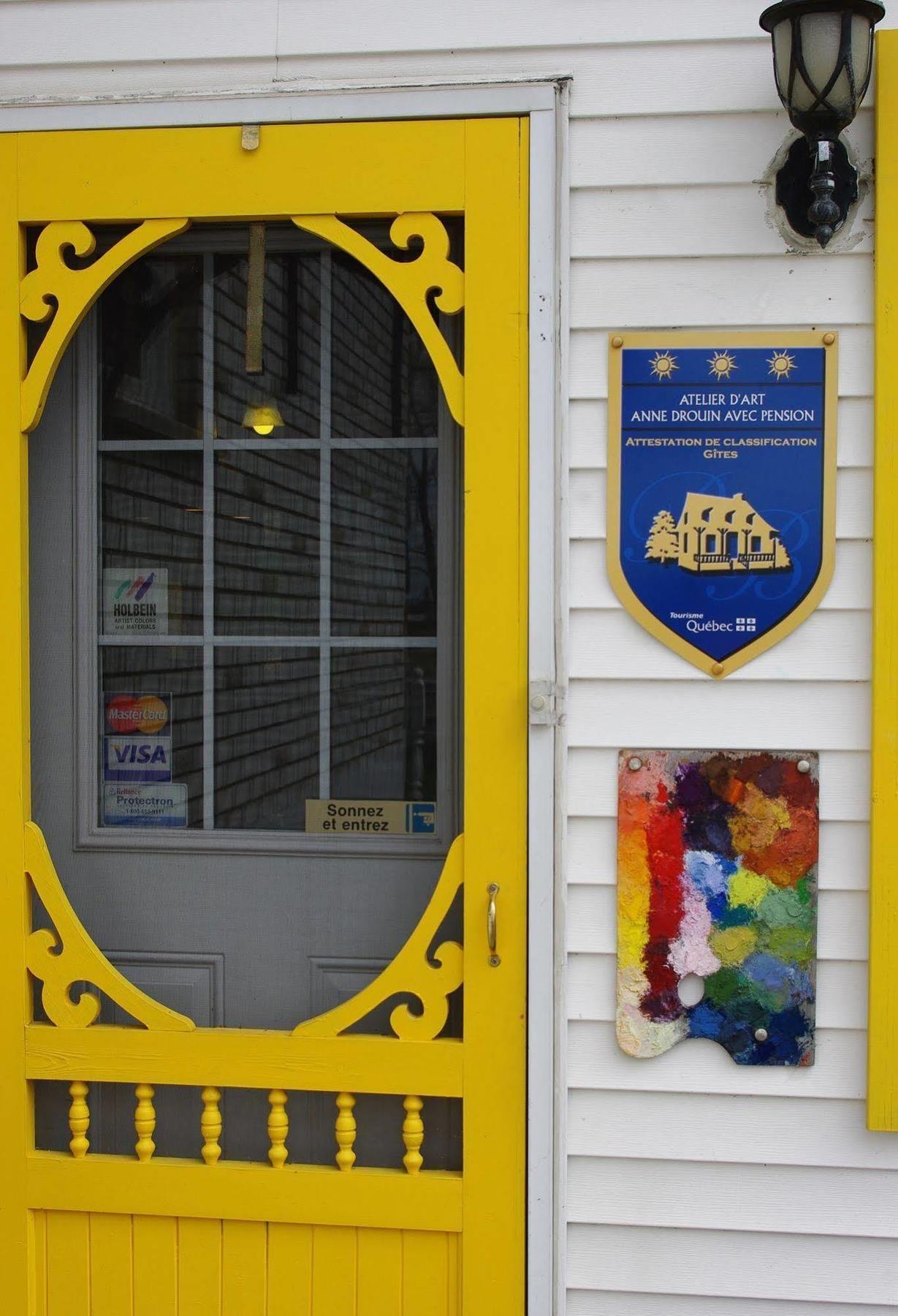 Atelier Galerie Anne Drouin Peinture&Pension Sainte-Julie Exterior foto
