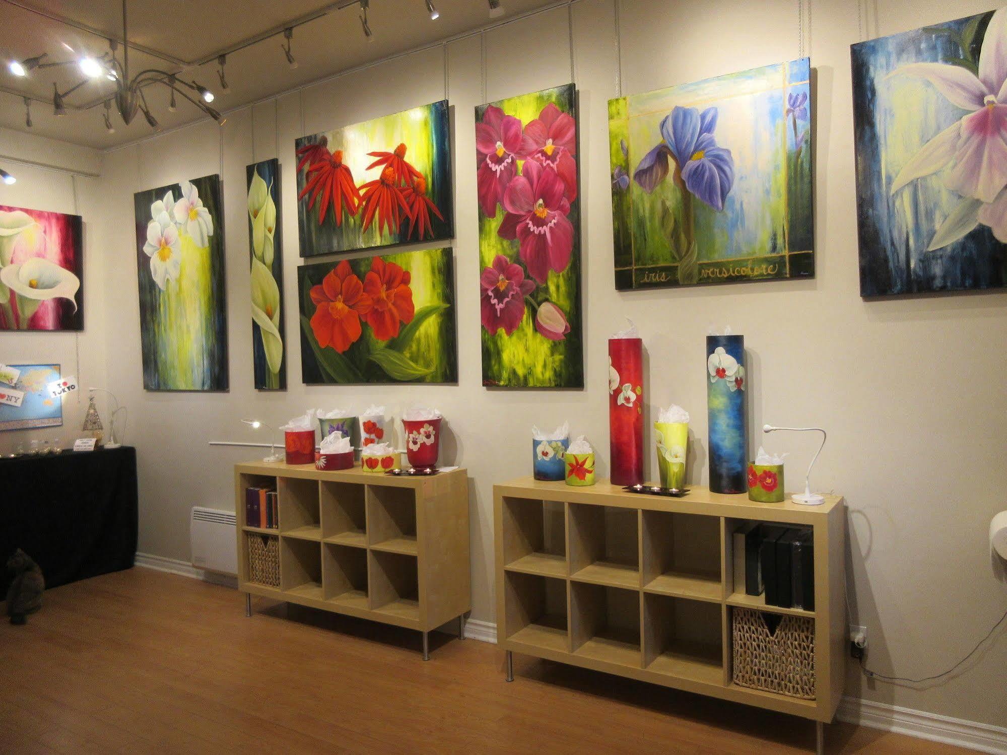 Atelier Galerie Anne Drouin Peinture&Pension Sainte-Julie Exterior foto